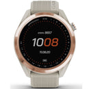 Garmin Approach S42 Golf GPS Watch - Rose Gold/Sand