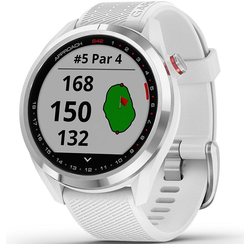 Garmin Approach S42 Golf GPS Watch - White