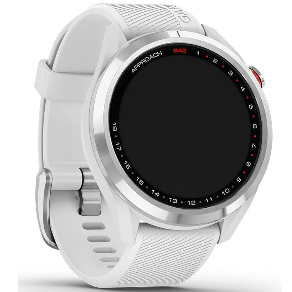 Garmin Approach S42 Golf GPS Watch White - Main Image