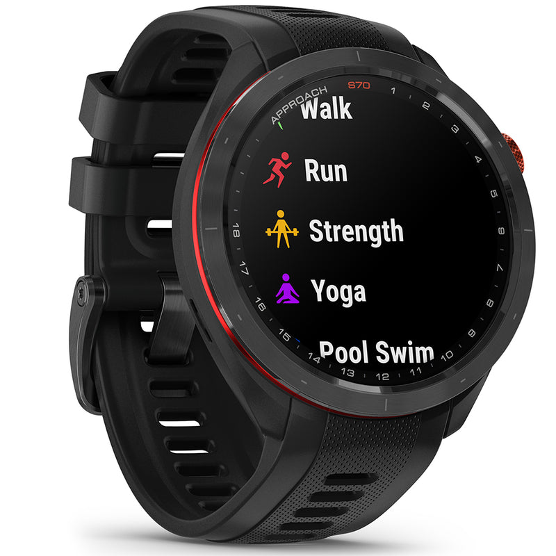 Garmin Approach S70 Golf GPS Smart Watch - Black