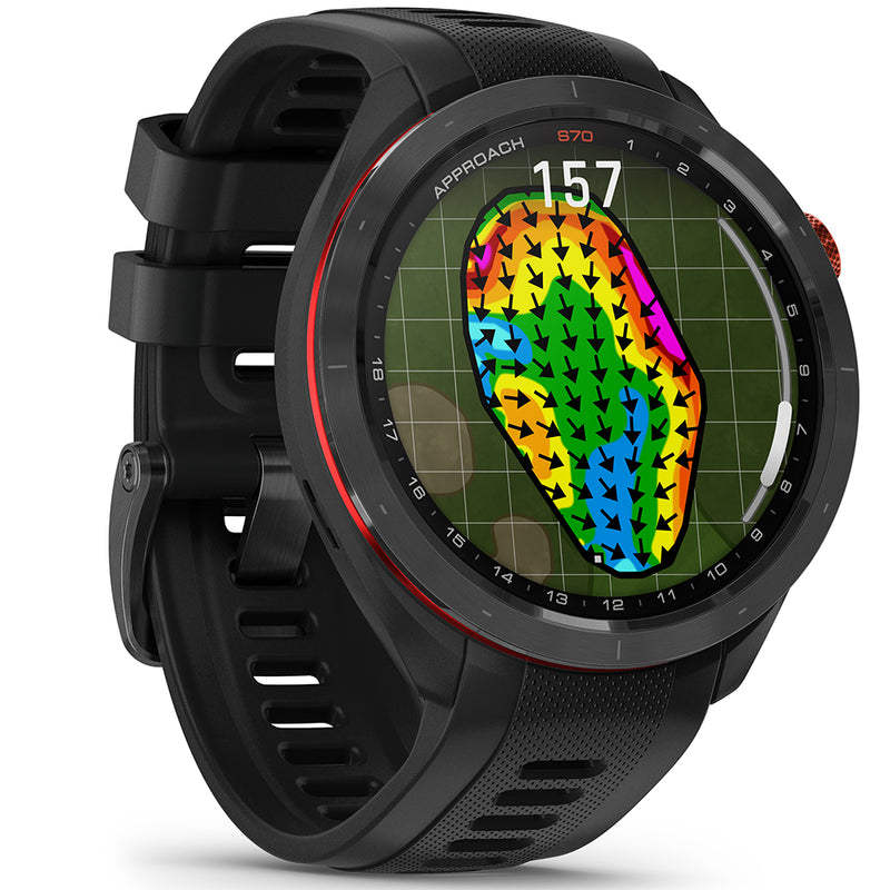 Garmin Approach S70 Golf GPS Smart Watch - Black