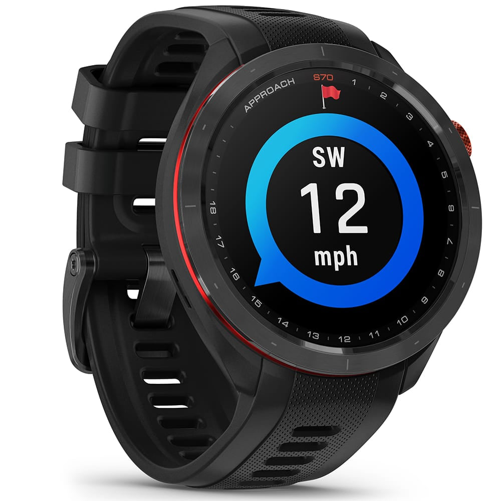 Garmin Approach GPSナビ　Approach S70 Garmin Approach S70 Golf GPS Smart Watch - Black