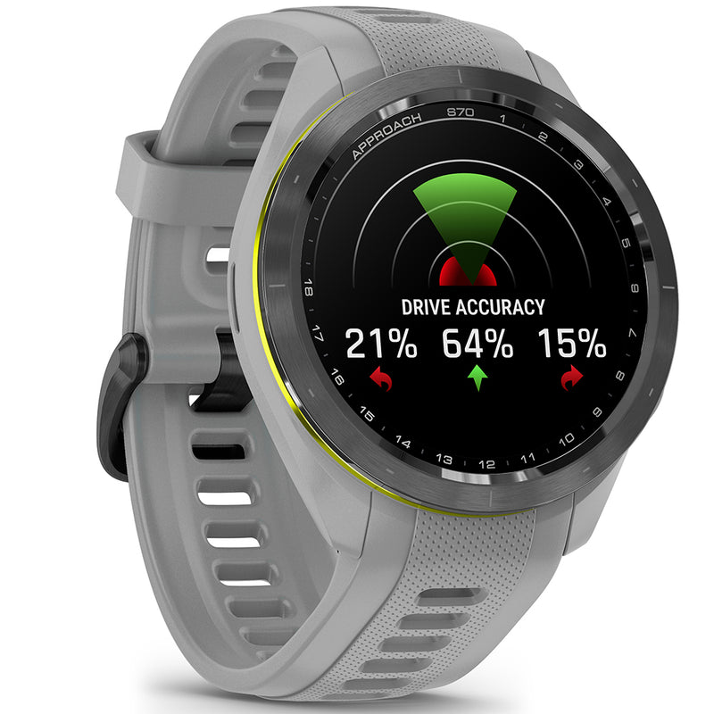 Garmin Approach S70 Golf GPS Smart Watch - Grey