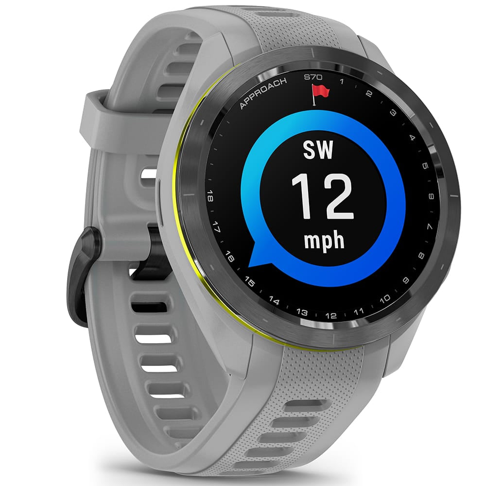 GARMIN APPROACH S70 GPSスマートウォッチ 42mm Garmin Approach S70 Golf GPS Smart Grey | Affordable Golf