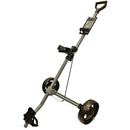 Glide-Tek 2-Wheel Pull Trolley - Silver/ Gunmetal Black 2.0