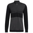 adidas Sport Zip Neck Sweater - Black