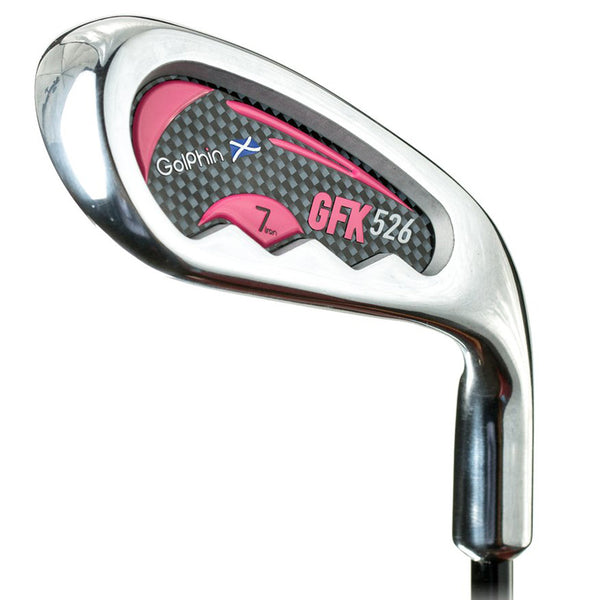 GolPhin GFK 526 Junior 7 Iron (Ages 5-6) - Pink