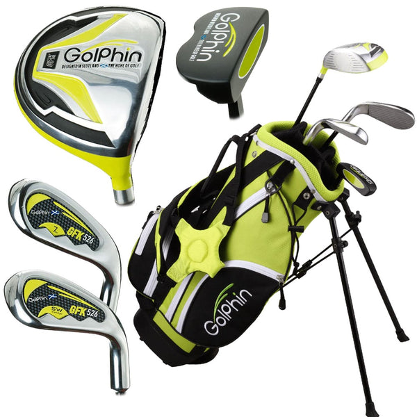 GolPhin GFK 526 Junior 5-Piece Package Set (Ages 5-6) - Lime Green