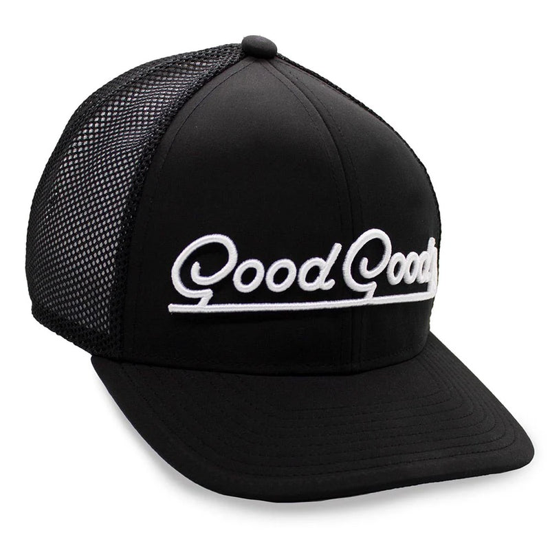 Good Good Golf  The Elite Trucker Hat - Black