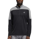 adidas UPF Lightweight 1/4 Zip Midlayer- Black