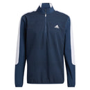 adidas Primegreen Printed Quarter-Zip Sweatshirt - Crew Navy/Black