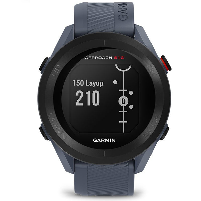 Garmin Approach S12 Golf GPS Watch - Granite Blue