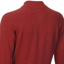 Green Lamb GIGI Superwool Half Zip Sweater - Watermelon