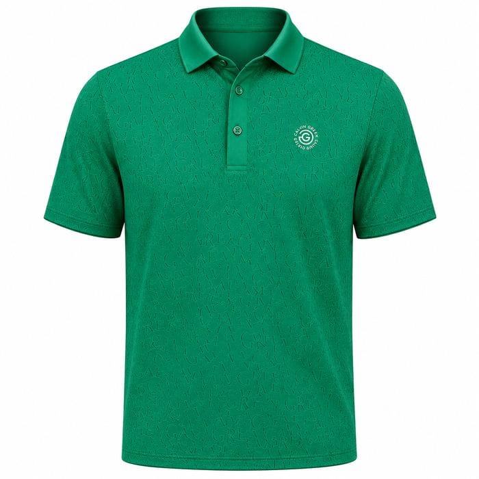 Galvin Green Milton Polo Shirt - Golf Green/White