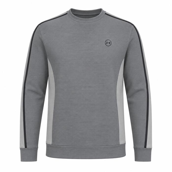 Under Armour Drive Midlayer Crew Pullover - Clay Green/Titanium/Anthracite
