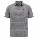 Under Armour Playoff Jacquard Polo Shirt - Clay Green/Titanium/Black