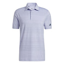 adidas Ultimate365 Allover Print Primegreen Polo Shirt - Violet Tone/Crew Navy