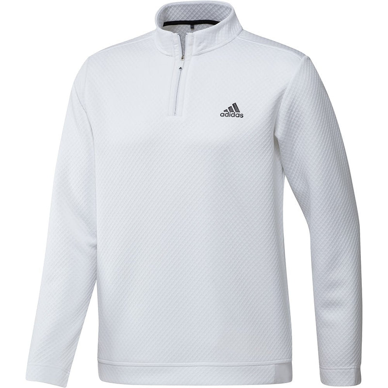adidas DWR 1/4 Zip Pullover - White