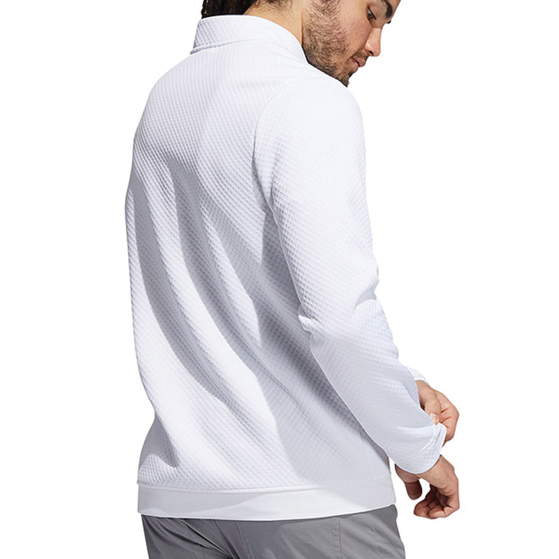 adidas DWR 1/4 Zip Pullover - White