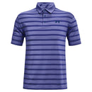 Under Armour Playoff 2.0 Back 9 Stripe Polo Shirt - Starlight/Regal