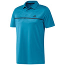 adidas Chest Print Polo Shirt - Sonic Aqua