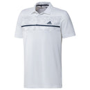 adidas Chest Print Polo Shirt - White