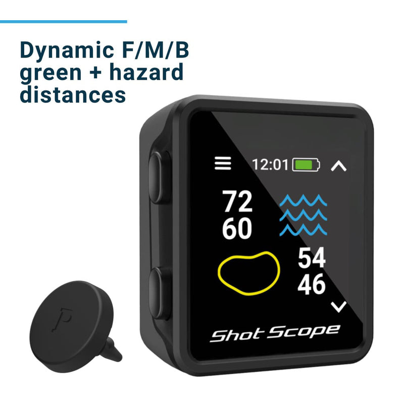 Shot Scope H4 Handheld GPS Rangefinder - Black