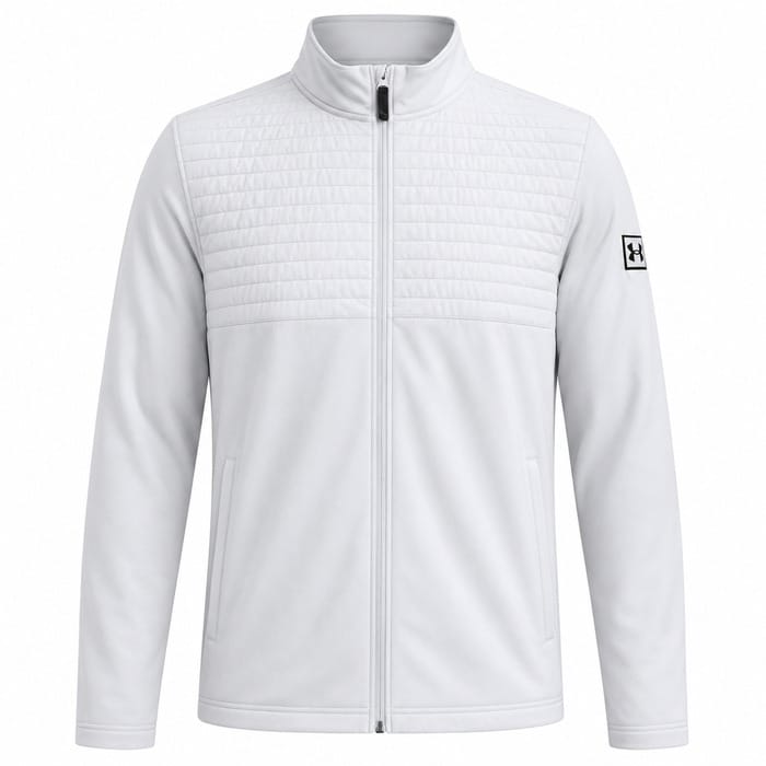 Under Armour Drive Pro Full Zip Pullover - Halo Gray/Black