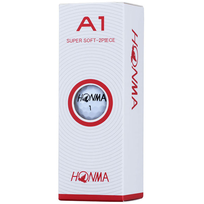 Honma A1 Golf Balls - White - 12 Pack