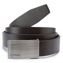 Ping Hughes Golf Belt Cut to Fit - Brown Cut to Fit