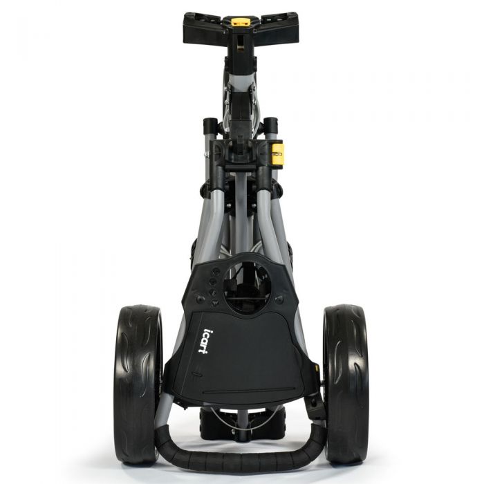 iCart Go 3-Wheel Push Trolley - Grey/Black