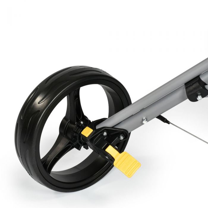 iCart Go 3-Wheel Push Trolley - Grey/Black
