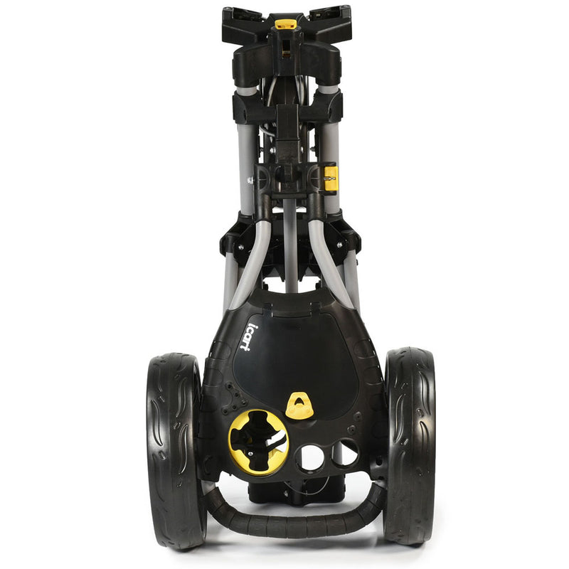 iCart One 3-Wheel Push Trolley - Grey/Black