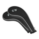 Longridge Longneck Neoprene Iron Covers (4-GW) - Black/Silver