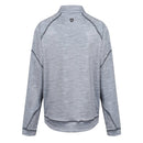 Island Green Junior Performance Top Layer - Grey Marl/Black