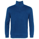 Island Green Supersoft Fine Knit 1/2 Zip Sweater - Marine