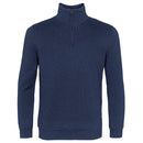 Island Green Supersoft Fine Knit 1/2 Zip Sweater - Navy