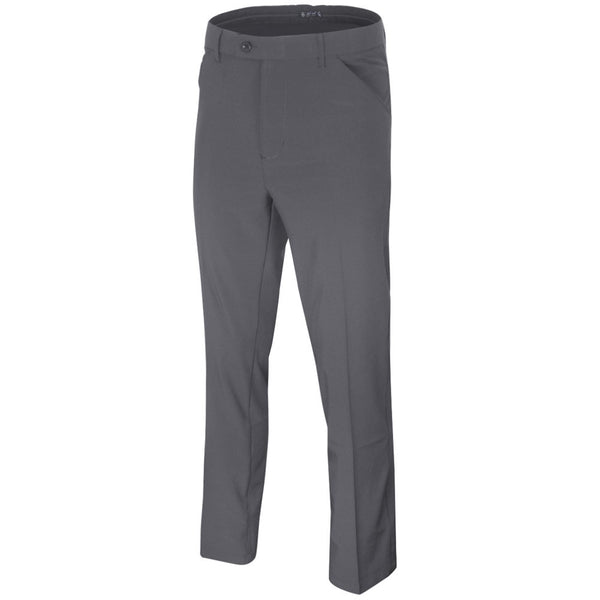 Island Green Tapered Stretch Trousers - Charcoal