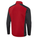 Ping Mellor 1/2 Zip Sweater - Firebrick/Asphalt