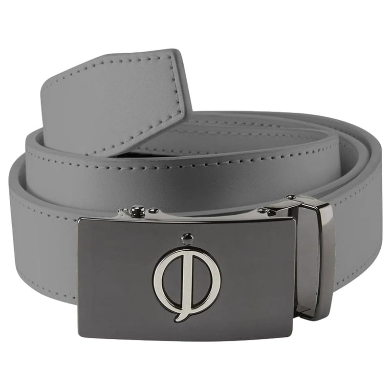 Oscar Jacobson Leather Belt - Pewter