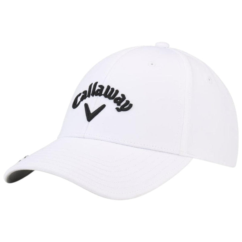 Callaway Stitch Magnet Cap - White/Black