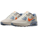 Nike Air Max 90 G Waterproof Spikeless Shoes - Moon Particle/Safety Orange/Light Bone