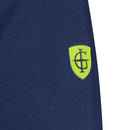 Island Green 1/4 Zip Wind Jacket - Navy/Marine Marl/Lime