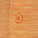 Island Green Chest Stripe Polo Shirt - Mango Marl