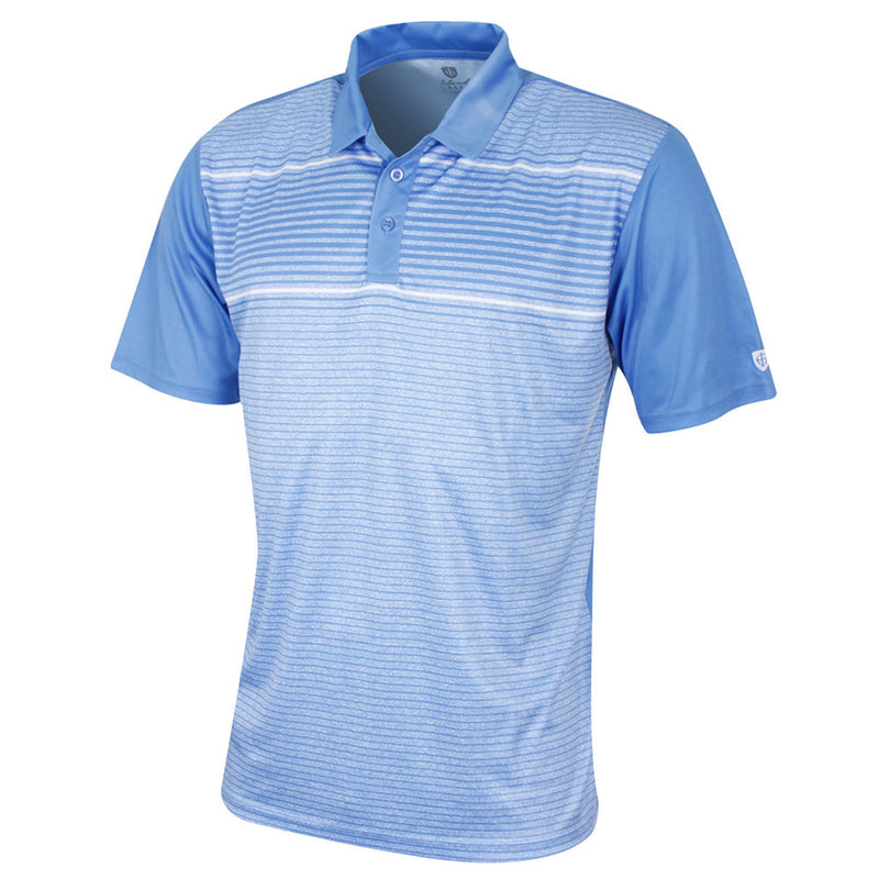 Island Green Coolpass Polo Shirt - China Blue