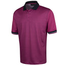 Island Green Diamond Print Polo Shirt - Mulberry