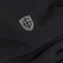 Island Green Double Layer Fleece Neck Warmer - Black/Charcoal
