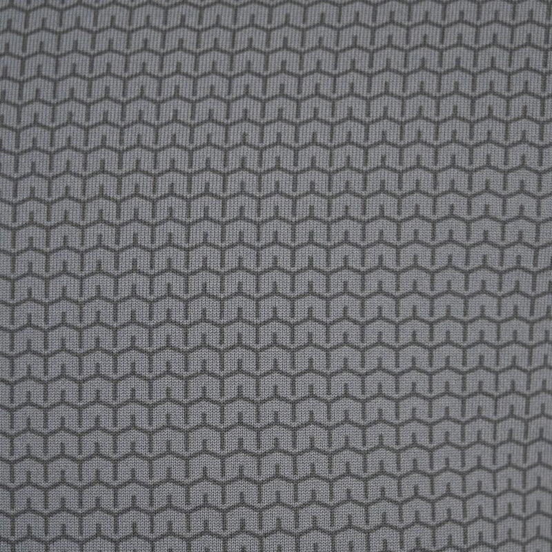 Island Green Geometric Print Top Layer - Grey