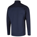 Island Green Geometric Print Top Layer - Navy