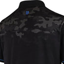 Island Green Graded Camo Print Polo Shirt - Black Camo